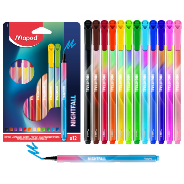 Maped - Feutres Color'Peps Medium Nightfall 12pcs.