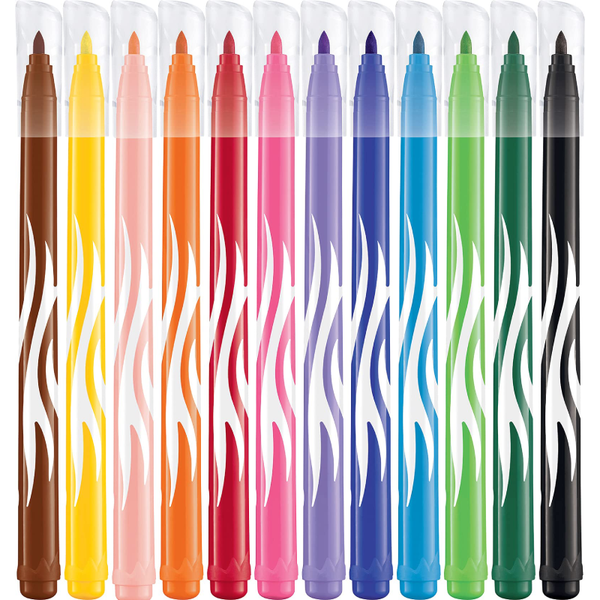 Maped - Feutres Jungle Color’Peps - 12 Feutres de Coloriage.