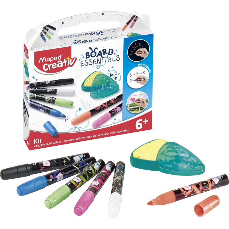 Maped Creativ - BOARD ESSENTIALS - Kit Accessoires pour Ardoises