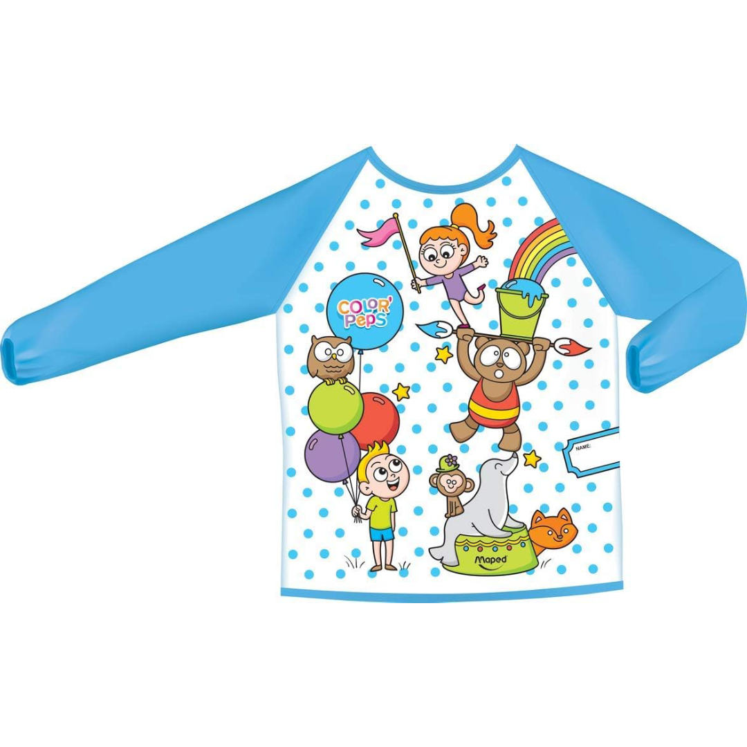 Maped - Color'Peps Tablier de Protection pour Enfant (18 mois à 5 ans).
