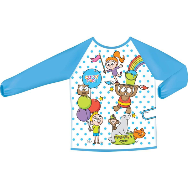Maped - Color'Peps Tablier de Protection pour Enfant (18 mois à 5 ans)