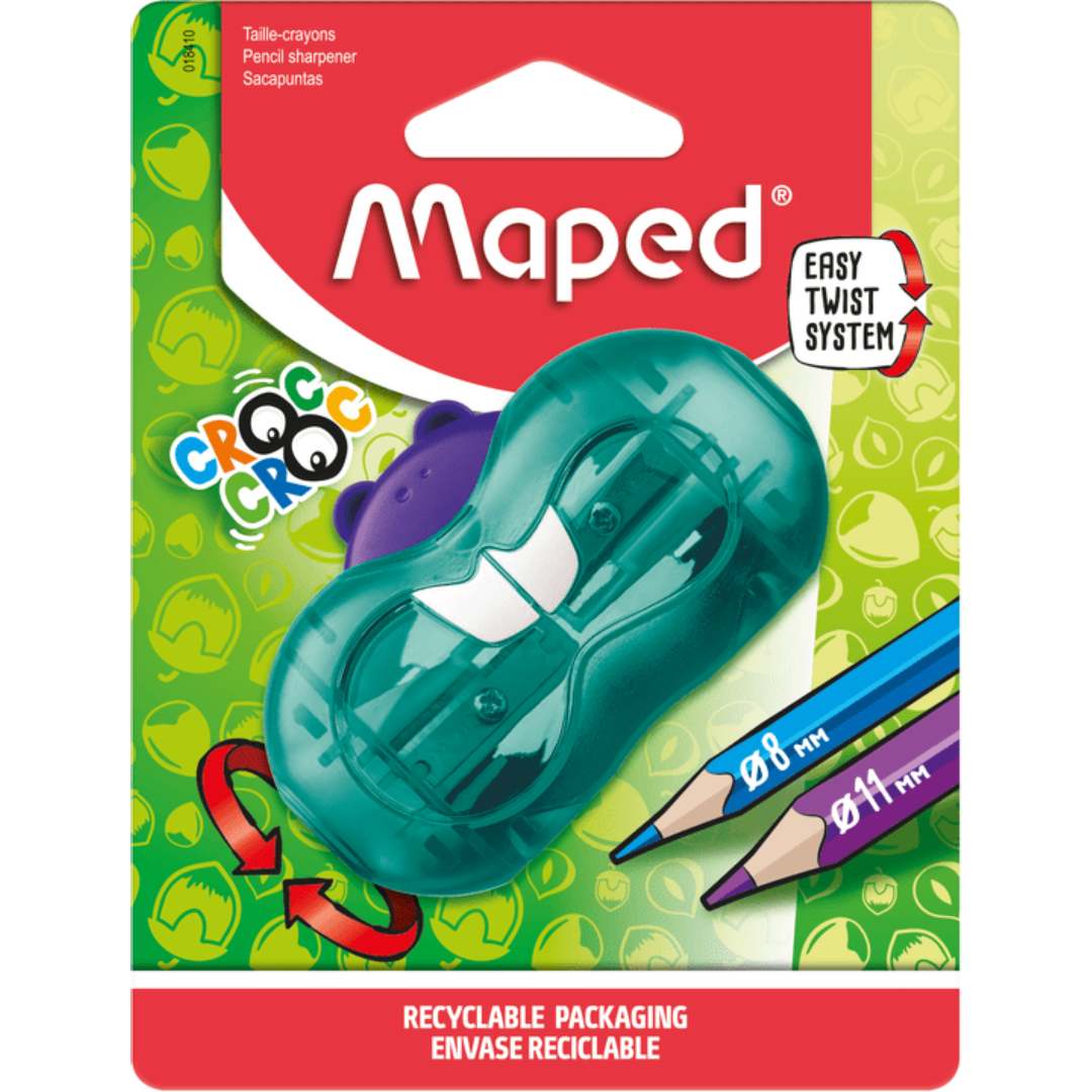 Maped - Taille-Crayons Croc-Croc Twist 2 Trous.
