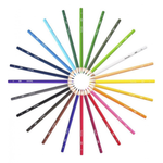 BIC - Crayons de Couleur Tropicolors - Pochette de 24.