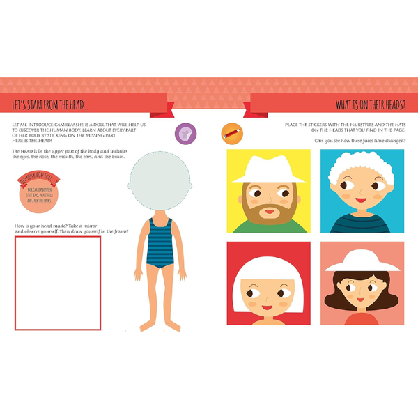 Montessori: My First Book of the Human Body