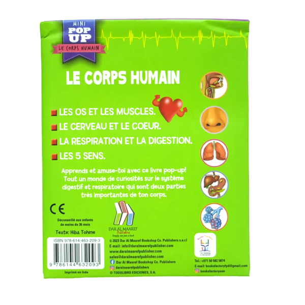 Pop Up - Le Corps Humain : La Respiration et la Digestion