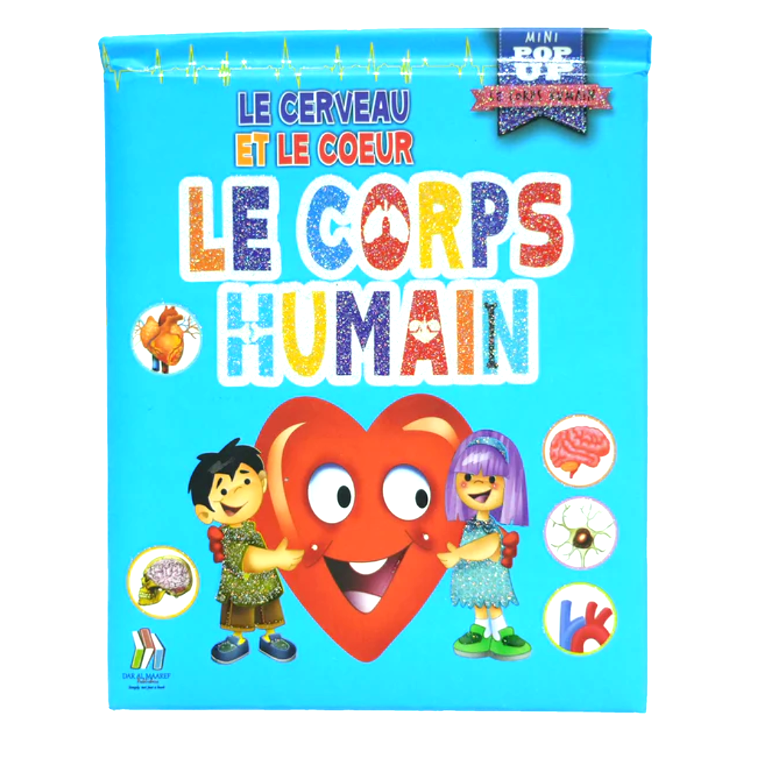 Pop Up - Le Corps Humain : Le Cerveau et le Cœur.