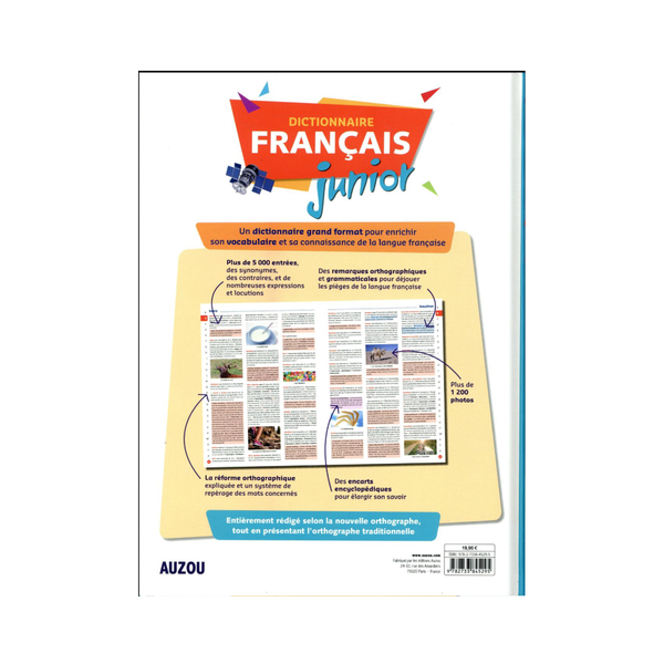 Dictionnaire de Français Junior - Grand Format