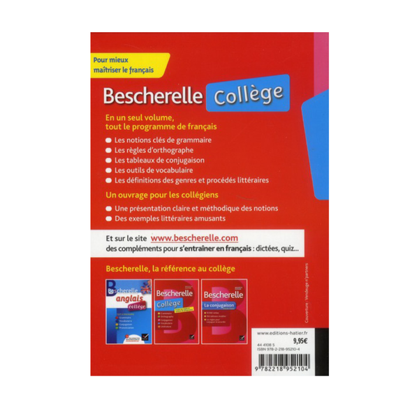Dictionnaire Bescherelle - Collège.