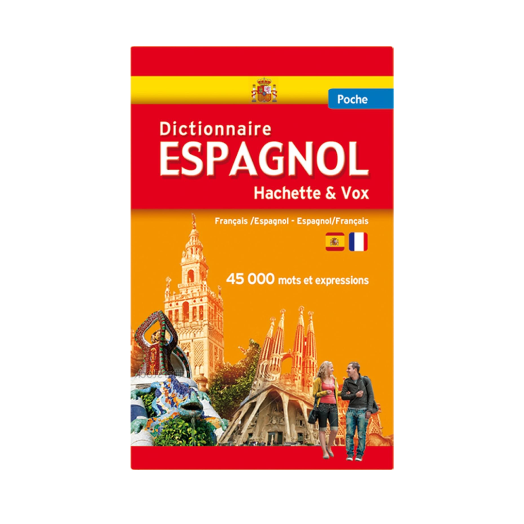 Dictionnaire Poche Hachette Vox - Bilingue Espagnol-Français.
