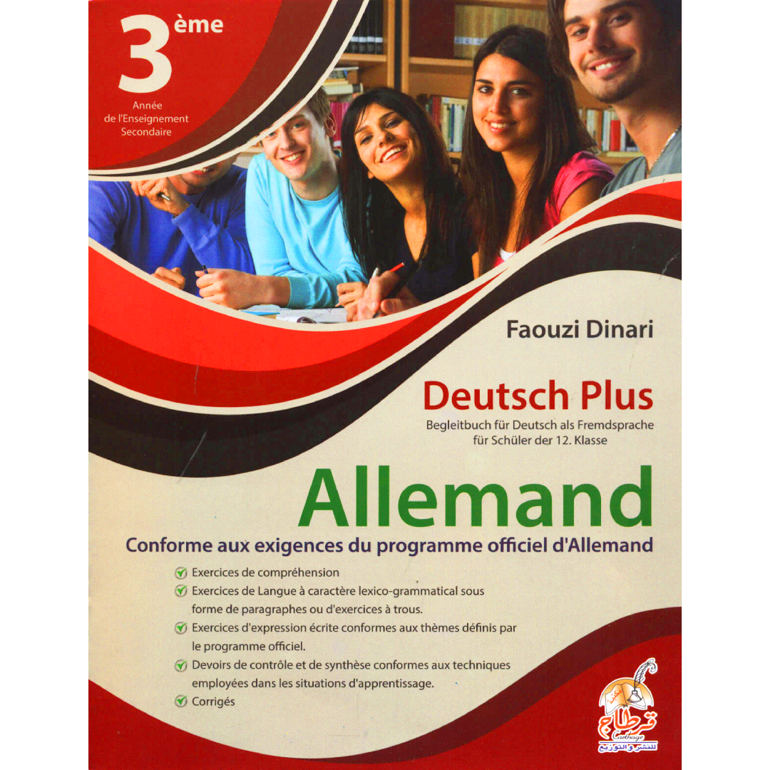 DEUTSCH PLUS - 3ème année secondaire.