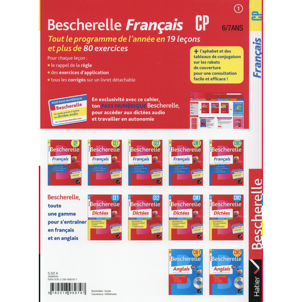 Bescherelle : Français - CP (6/7 ans)
