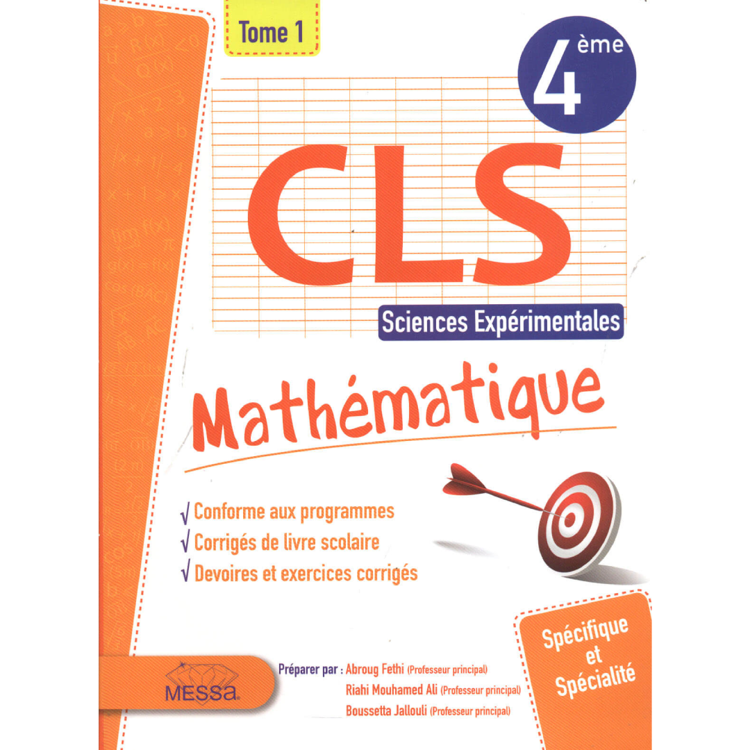 CLS BAC Sciences Exp - Tome 1.