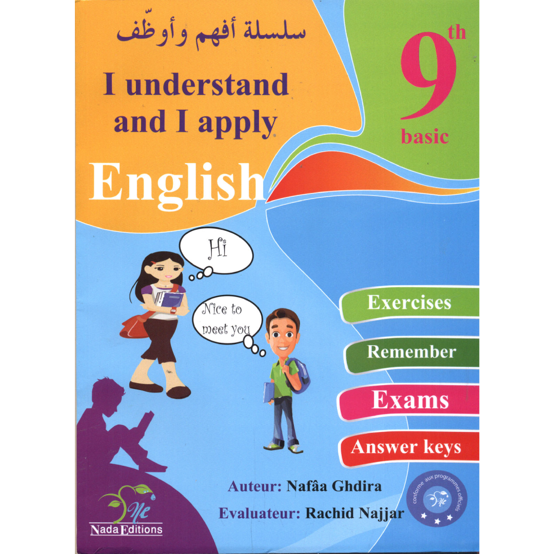 I understand And I apply English - 9th Year Basic.