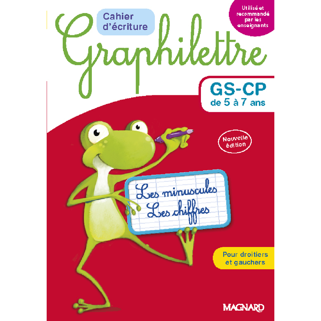 Graphilettre - Cahier d'Écriture GS-CP de 5 à 7 ans