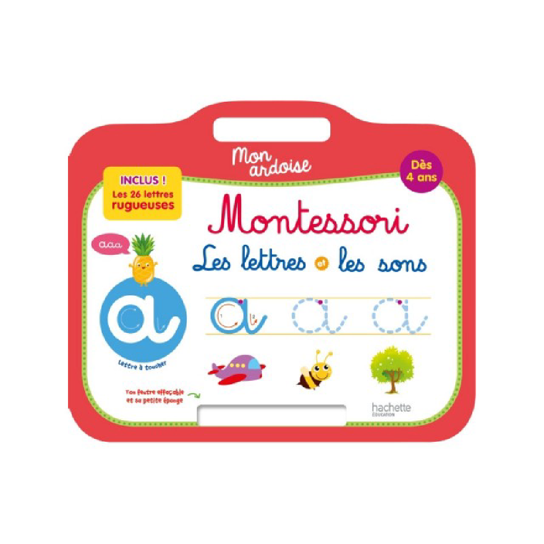 Mon Livre Ardoise - Montessori - Les Lettres et les Sons.