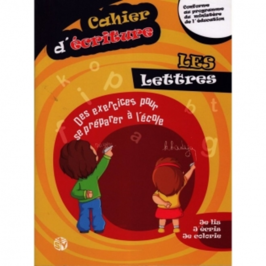 Cahier d'Écriture - Les Lettres.