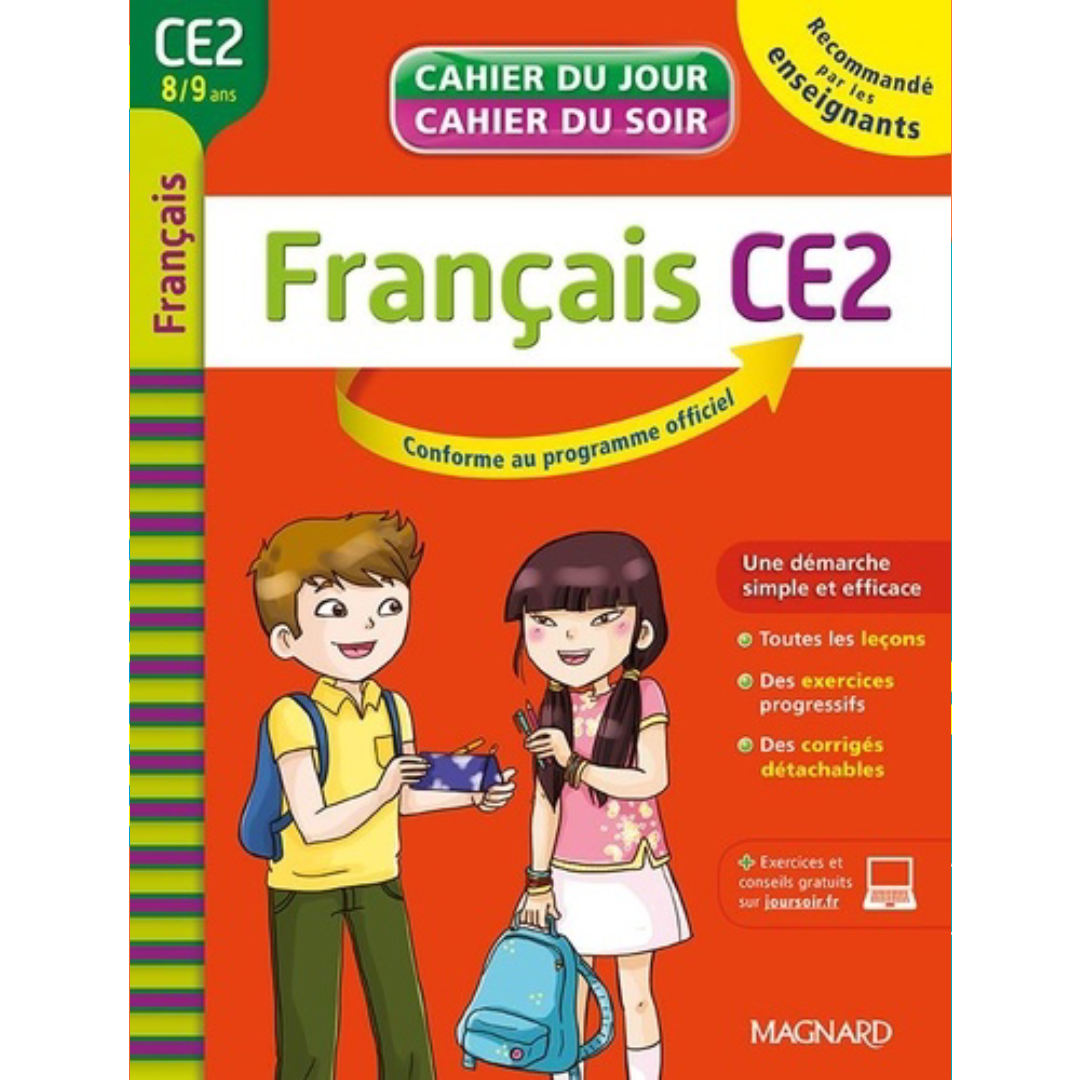 Cahier du Jour / Cahier du Soir - Français - CE2.