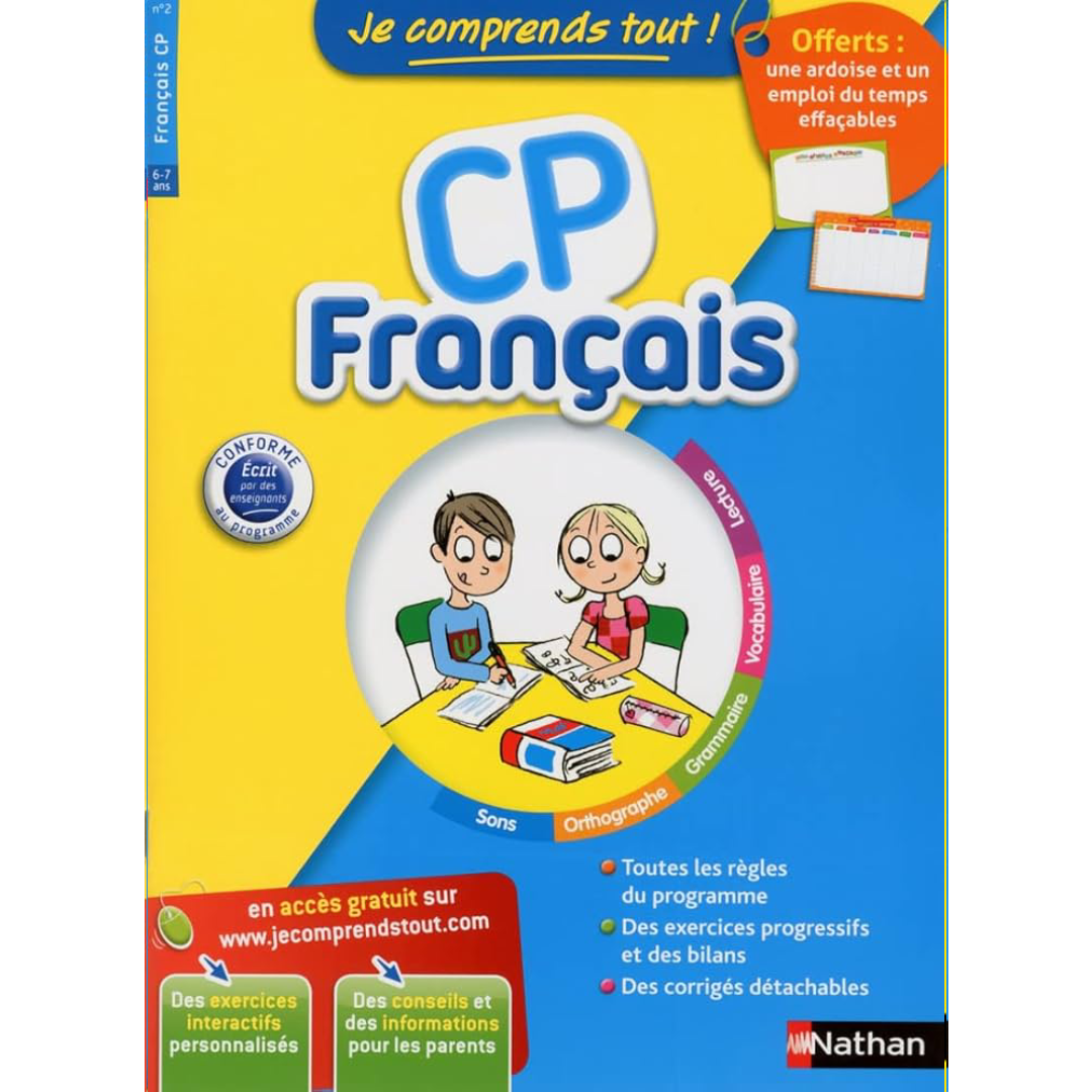 Je comprends tout ! : Français CP.
