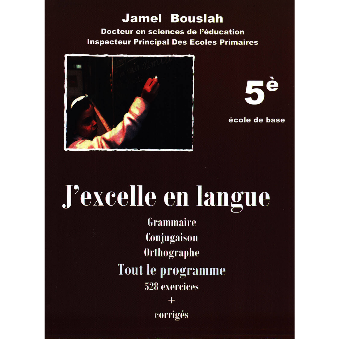 J'excelle en langue : 5e année.