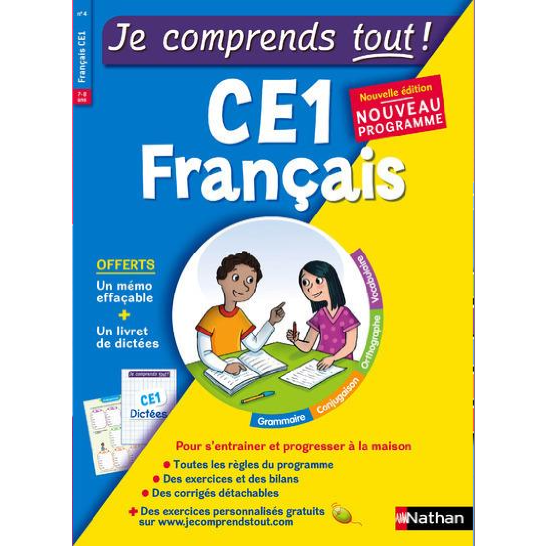Je Comprends Tout - Français CE1 (7-8 ans).