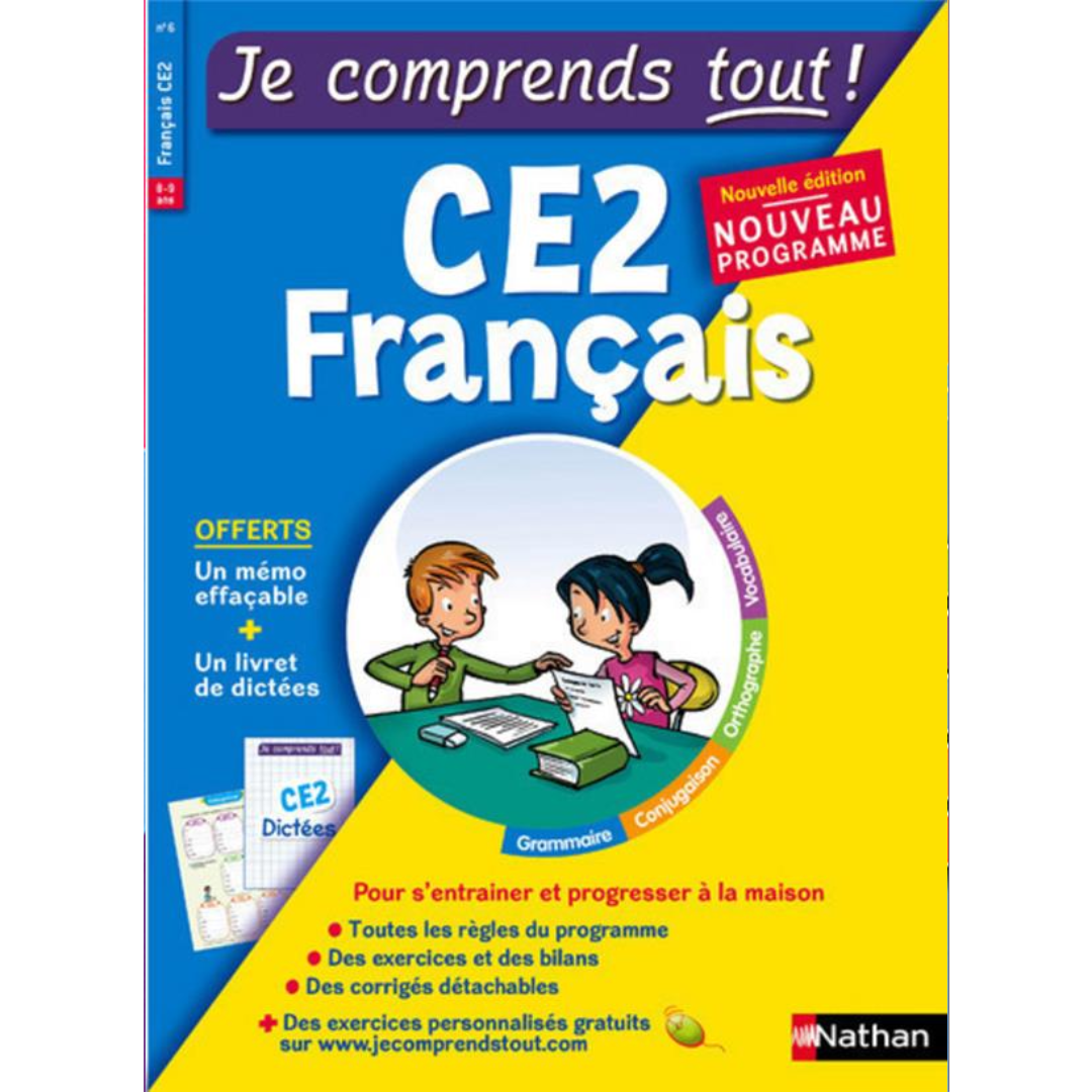 Je Comprends Tout - Français CE2 (8-9 ans).