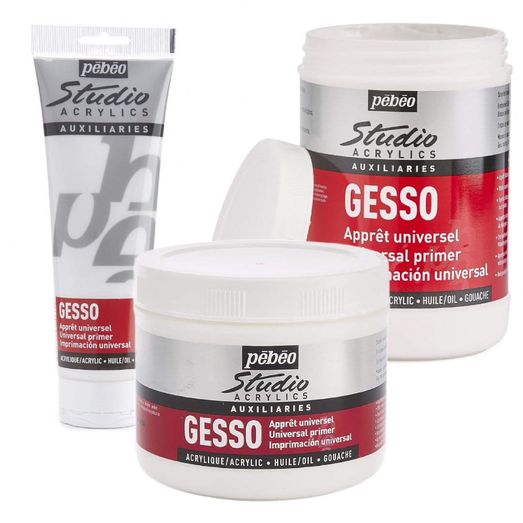 Studio Acrylics Gesso - Pébéo.