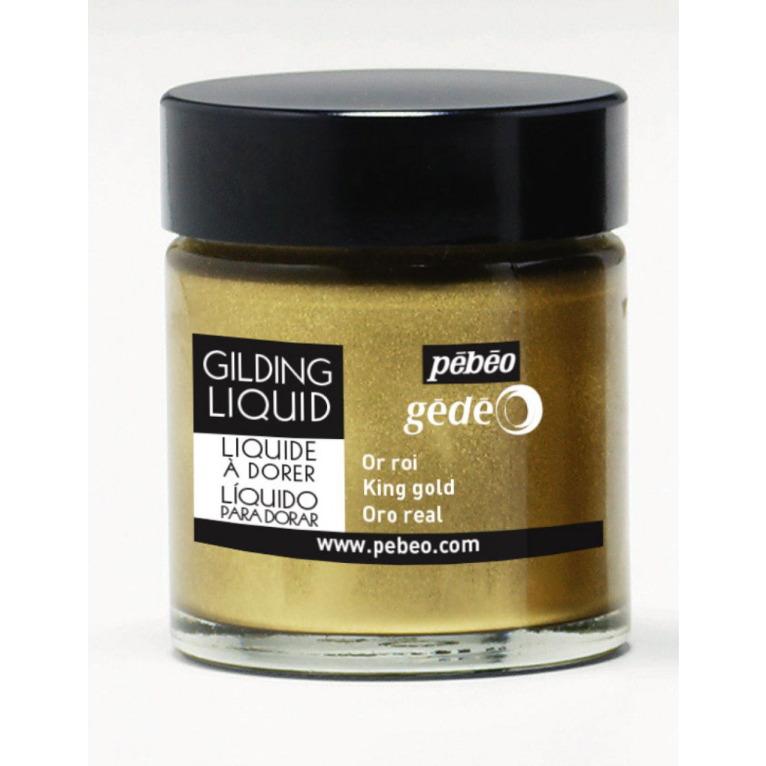 Liquide à Dorer - 30 ml - Gédéo - Pébéo (Or Roi).