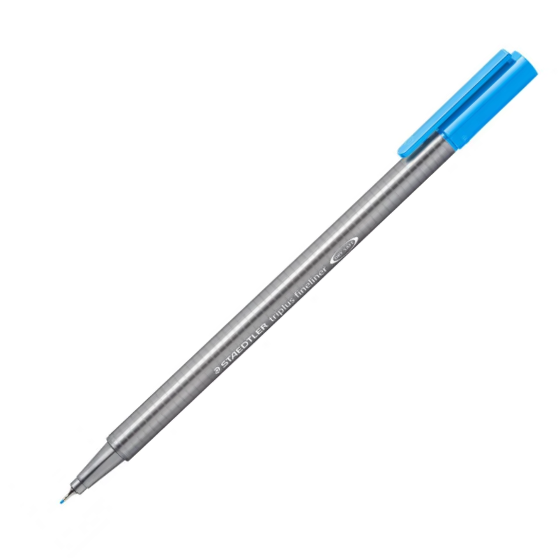 Stylos point fine Staedtler Triplus Fineliner.