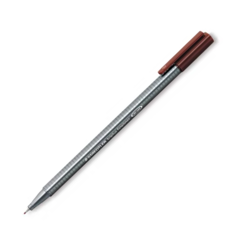 Stylos point fine Staedtler Triplus Fineliner.