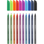 Set De 10 Stylos à Billes Vizz, M - Schneider.