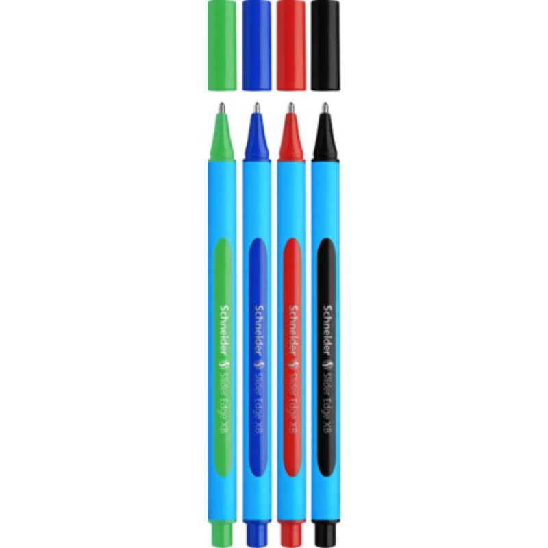 Pochette de 4 Stylo  Slider Edge XB - SCHNEIDER.