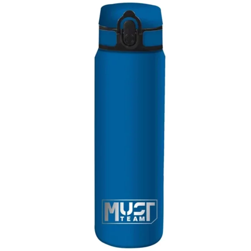 Bouteille à Eau MUST Monochrome 600ml en Acier Inoxydable Turquoise.