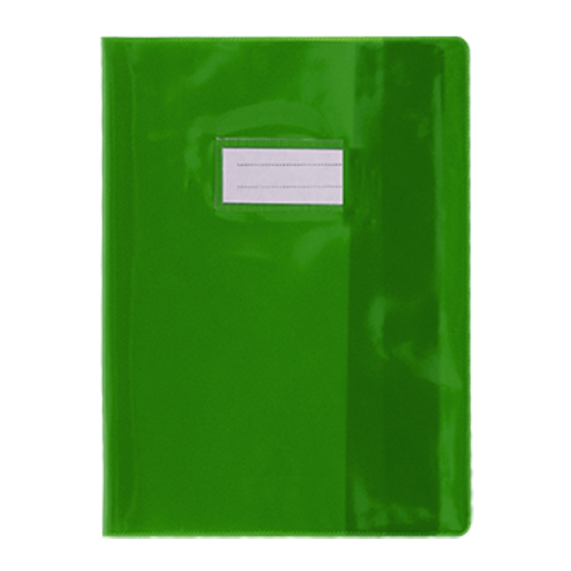 Protège-Cahier En Pvc Glossy 17x22 - Purple.