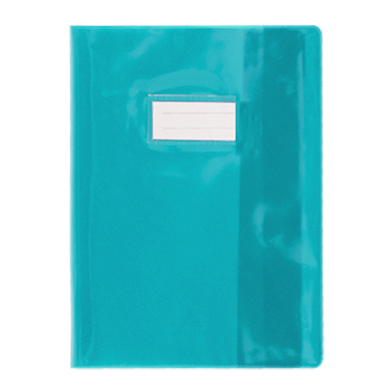 Protège-Cahier En Pvc Glossy 17x22 - Purple.