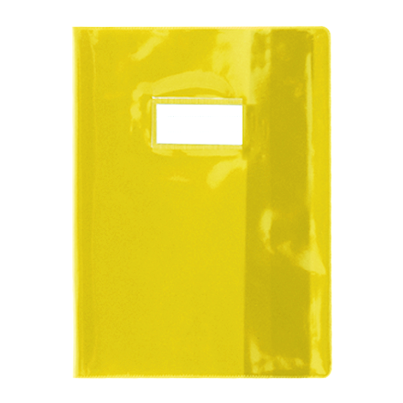 Protège-Cahier En Pvc Glossy 17x22 - Purple.