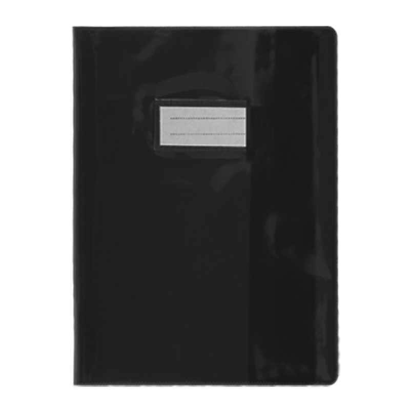 Protège-Cahier En Pvc Glossy 17x22 - Purple.