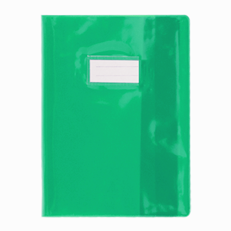 Protège-Cahier En Pvc Glossy 17x22 - Purple.