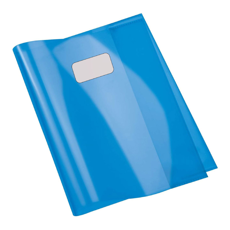 Protège-Cahier En PVC Cristal 24x32 cm - Purple.