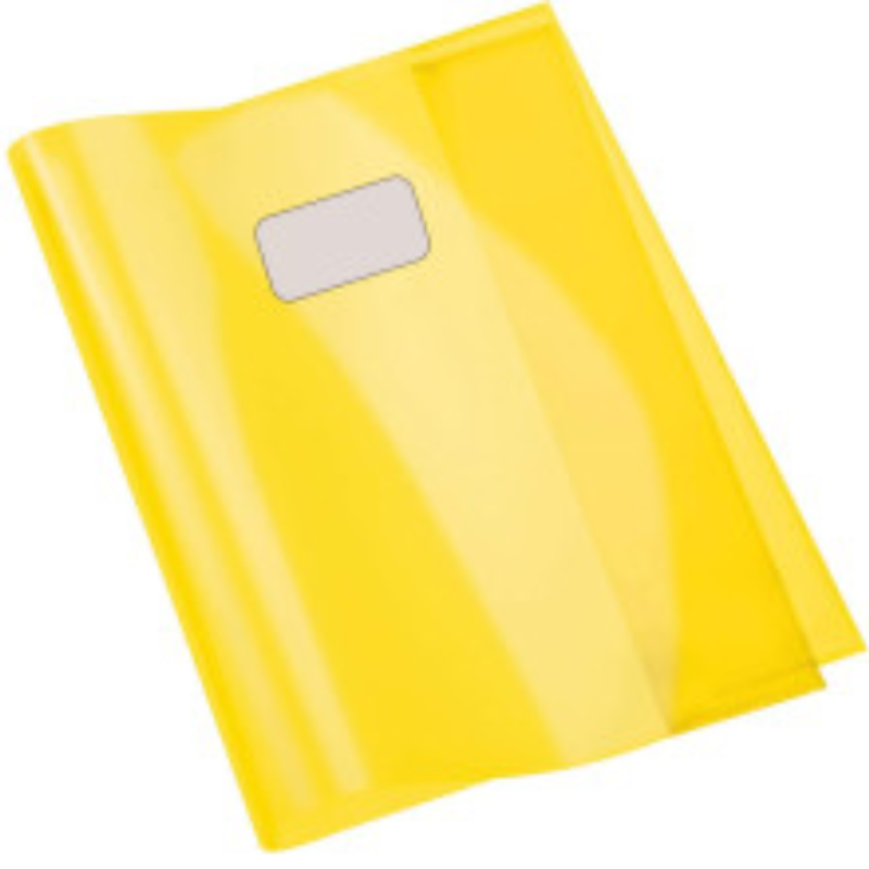 Protège-Cahier En PVC Cristal 24x32 cm - Purple.