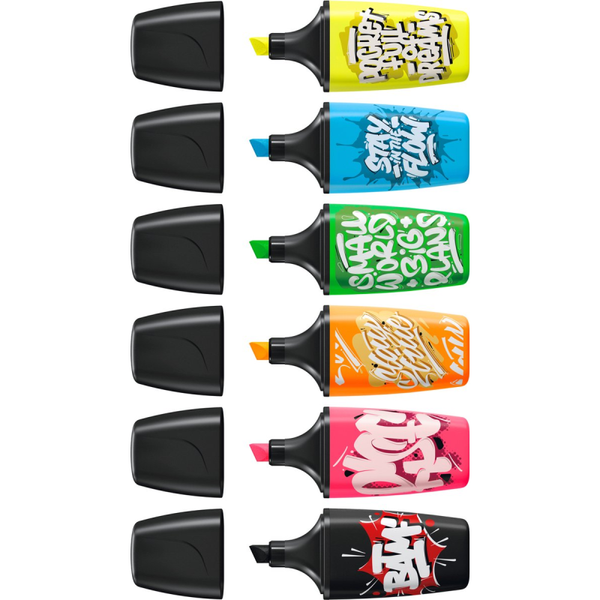 Set De 6 Boss Mini Surligneurs Snooze - Stabilo