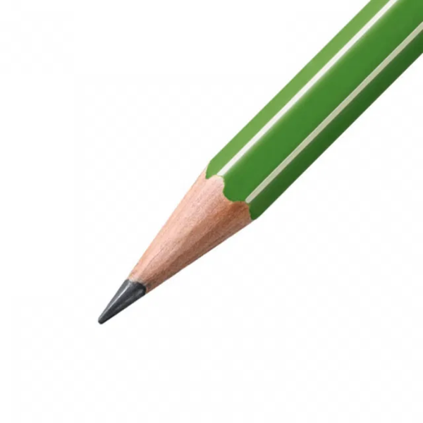 Crayon graphite bout gomme certifié FSC® STABILO GREENgraph.