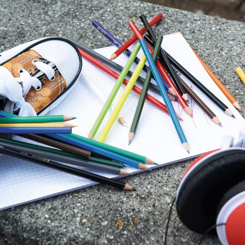 Set de 18 Crayons de Couleur - Stabilo.