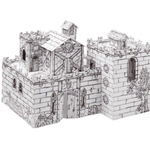 Kit Chateau à construire et colorier - Scenic 3D Kingdom - Carioca.