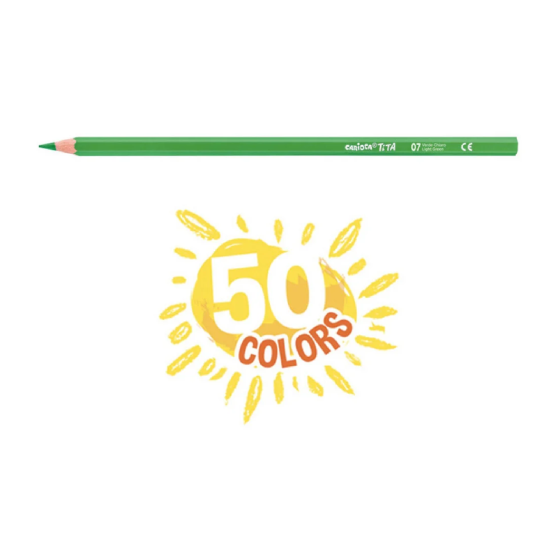 Set De 50 Crayons Rainbow Tita - Carioca.