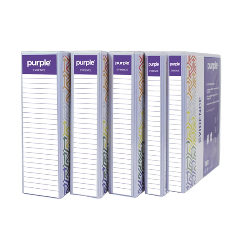 Classeur Rigide PP- 4 Anneaux En D Dos 40 EVIDENCE.