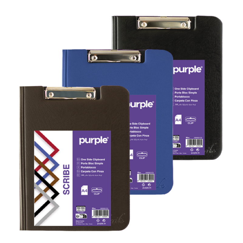 Porte Bloc Double Expansé - Purple