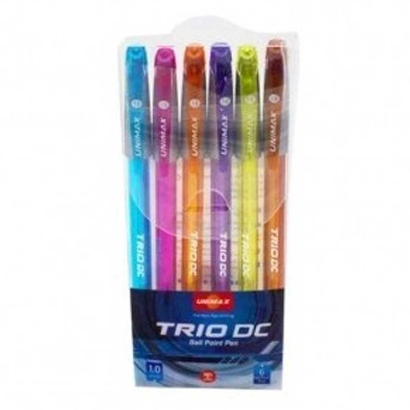 Set De 6 Stylos Roller - Unimax.
