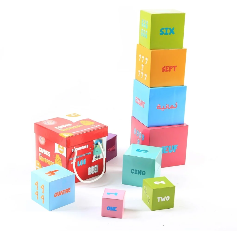 Jouet Lisa - Cube des Chiffres.