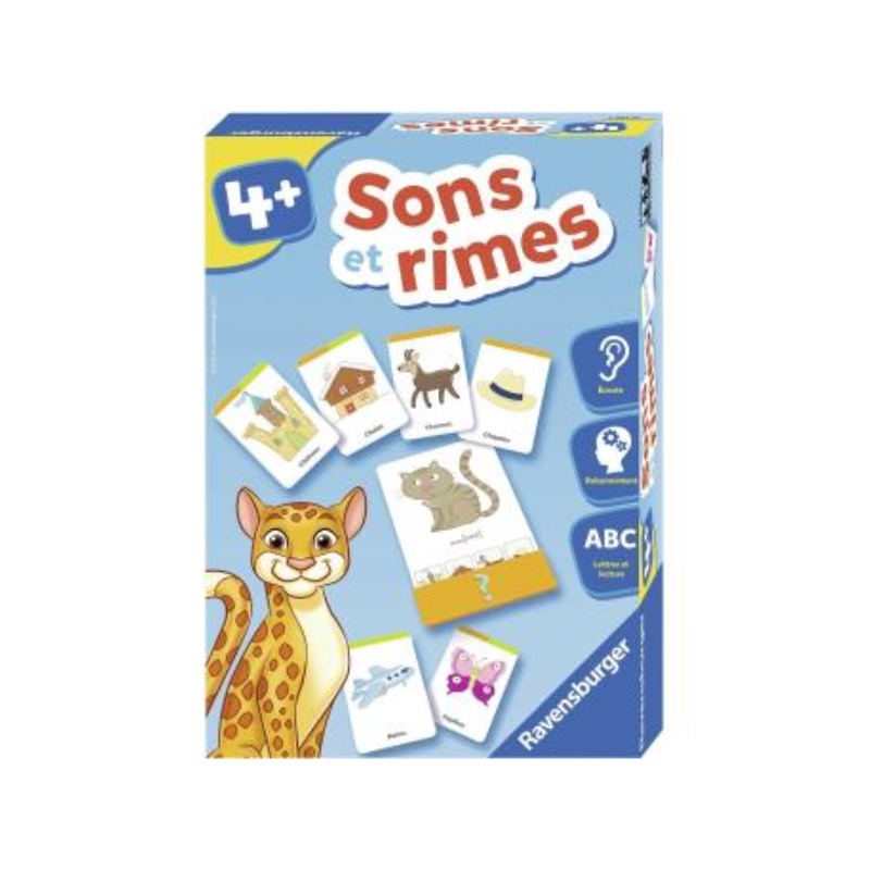 Jouet - Puzzle Sons et Rimes.
