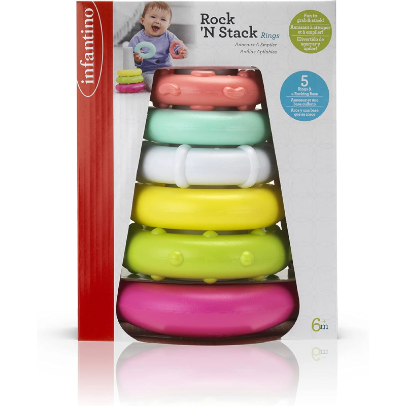 Bagues Rock n Stak-Rose